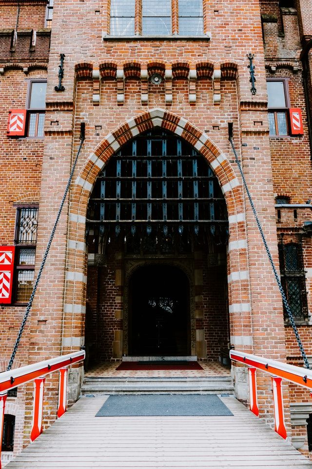 Drawbridge at Castle De Haar, Netherlands