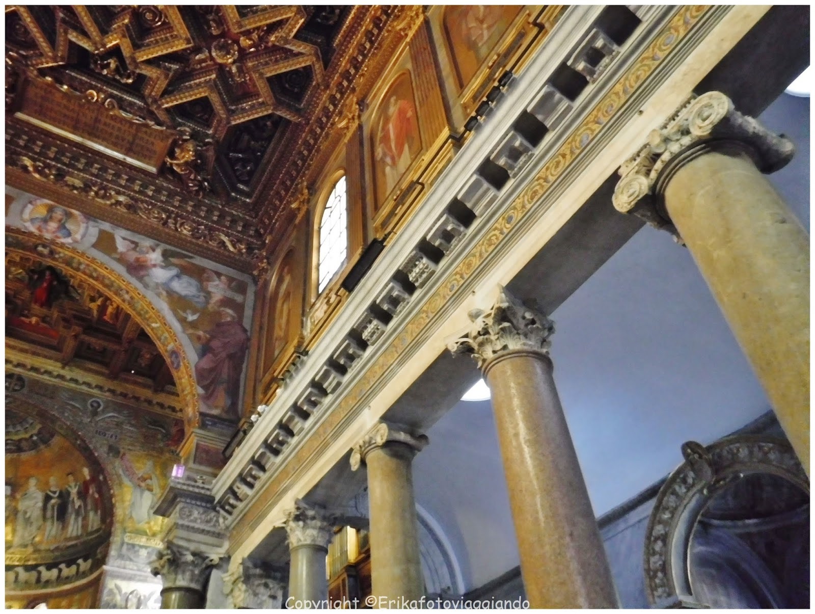 Erikafotoviaggiando: Basilica di Santa Maria in Trastevere (Roma ...