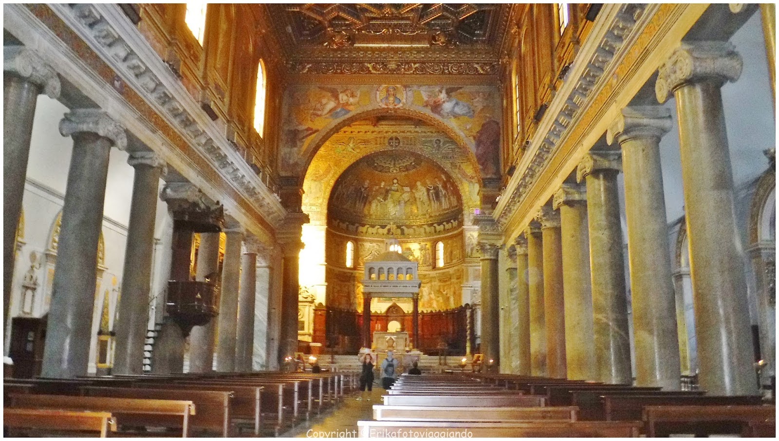 Erikafotoviaggiando: Basilica di Santa Maria in Trastevere (Roma ...