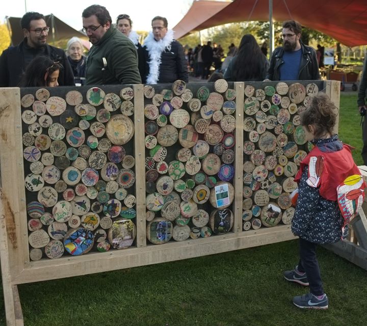 Mosaïc, le jardin des cultures Image