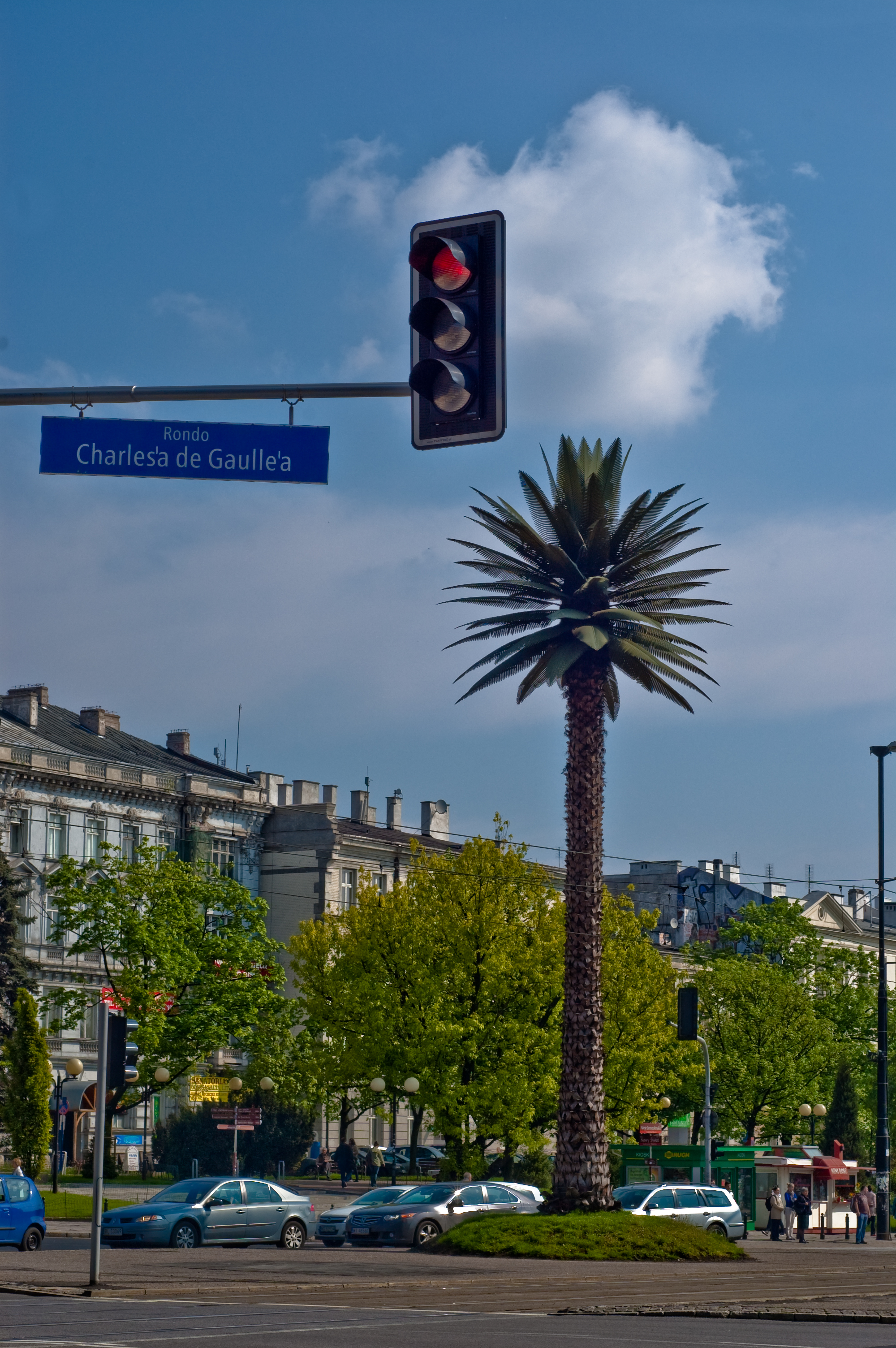 'Greetings from Jerusalem Avenue' by Joanna Rajkowska, Warsaw Image