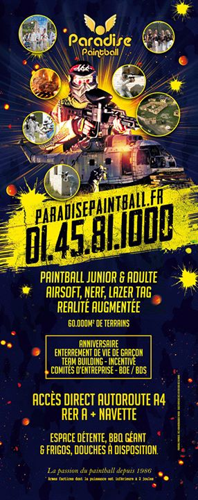 Paradise Paintball Paris Image