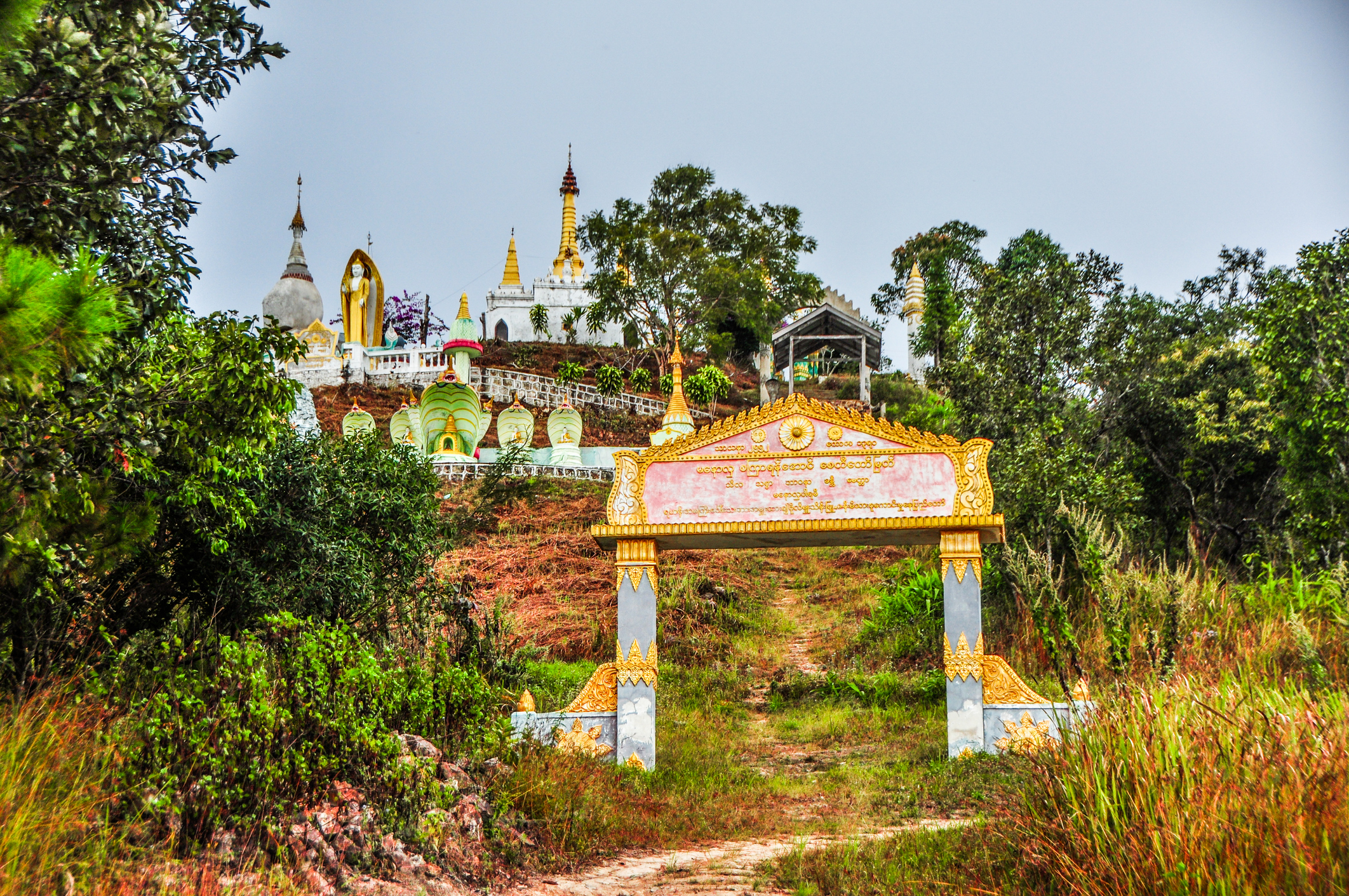 Thein Taung monastery, Kalaw, Shan State Image