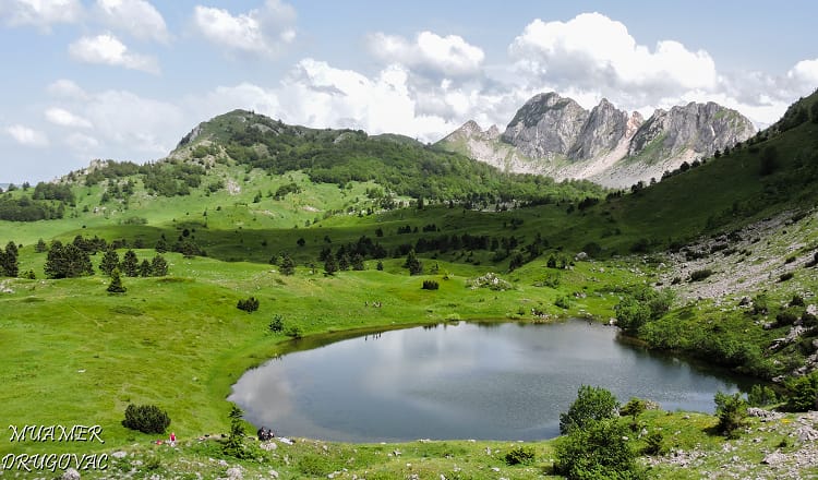 Gornje Bare Lake, Mt. Zelengora Image