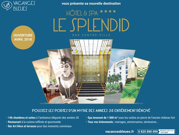 Hôtel-Spa Le Splendid Dax, Vacances Bleues Image
