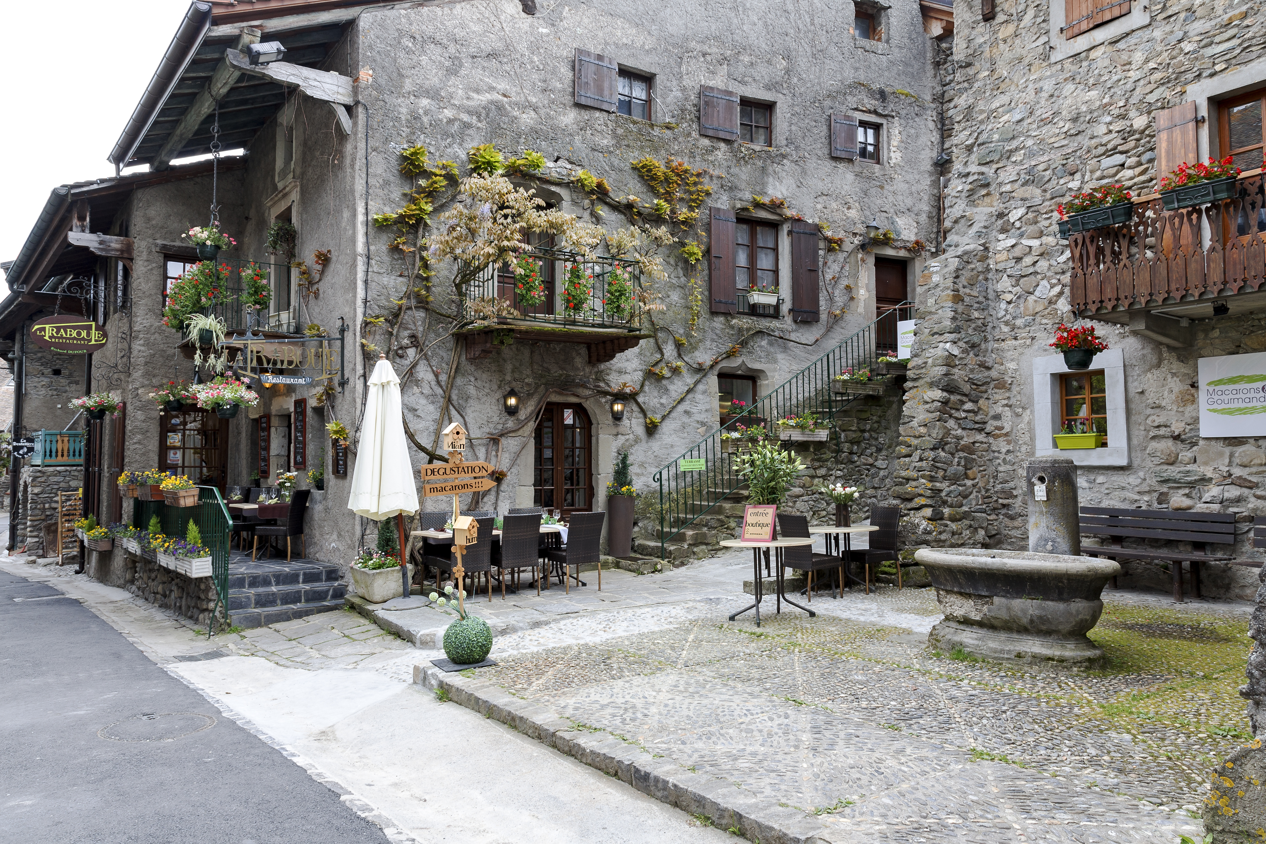 Yvoire, the medieval village in Haute-Savoie Image