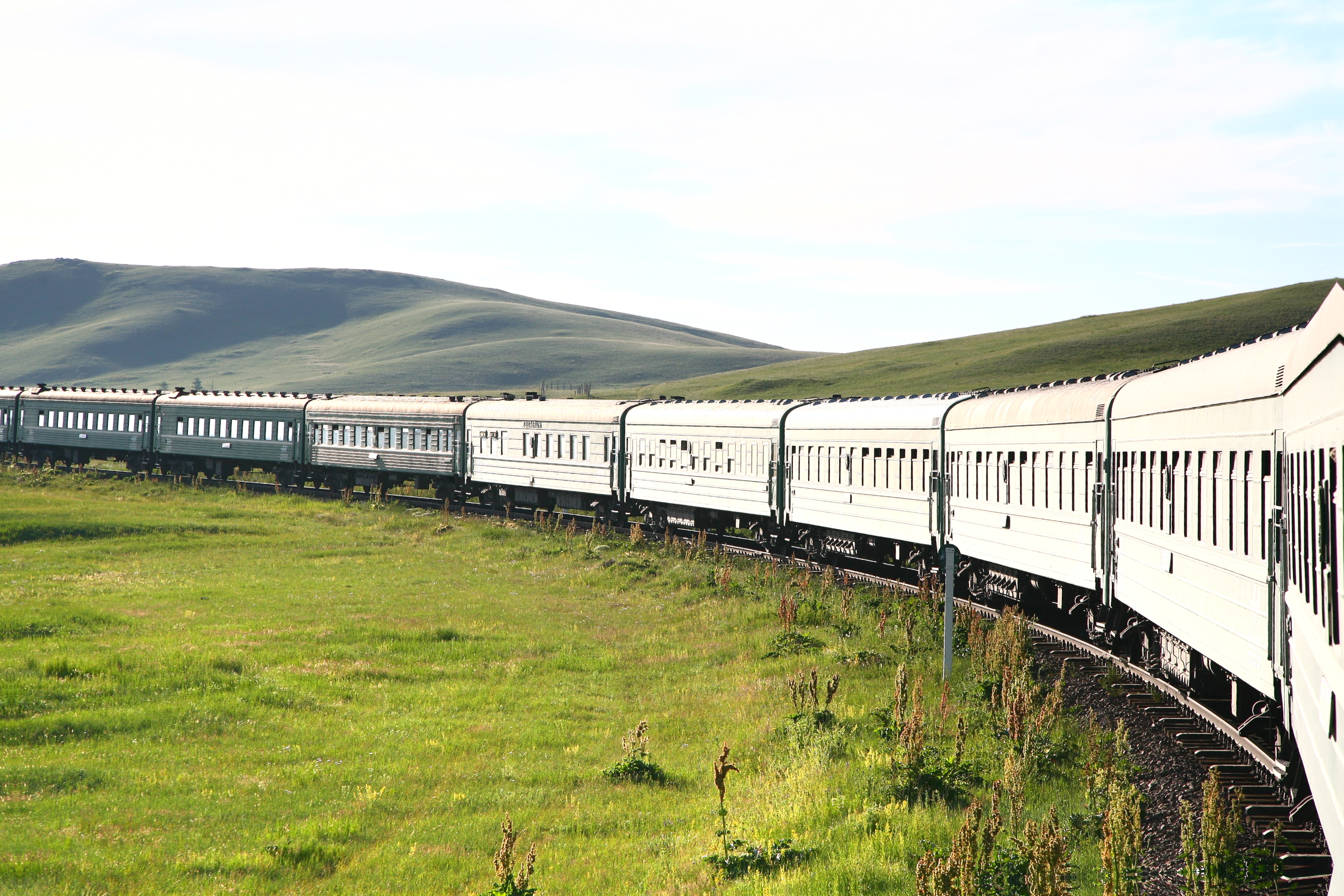 Circum Baikal train, Listvyanka's Port Baikal Image