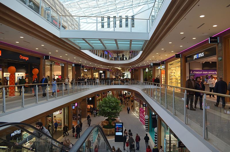 Centre commercial Rive Gauche Charleroi Image