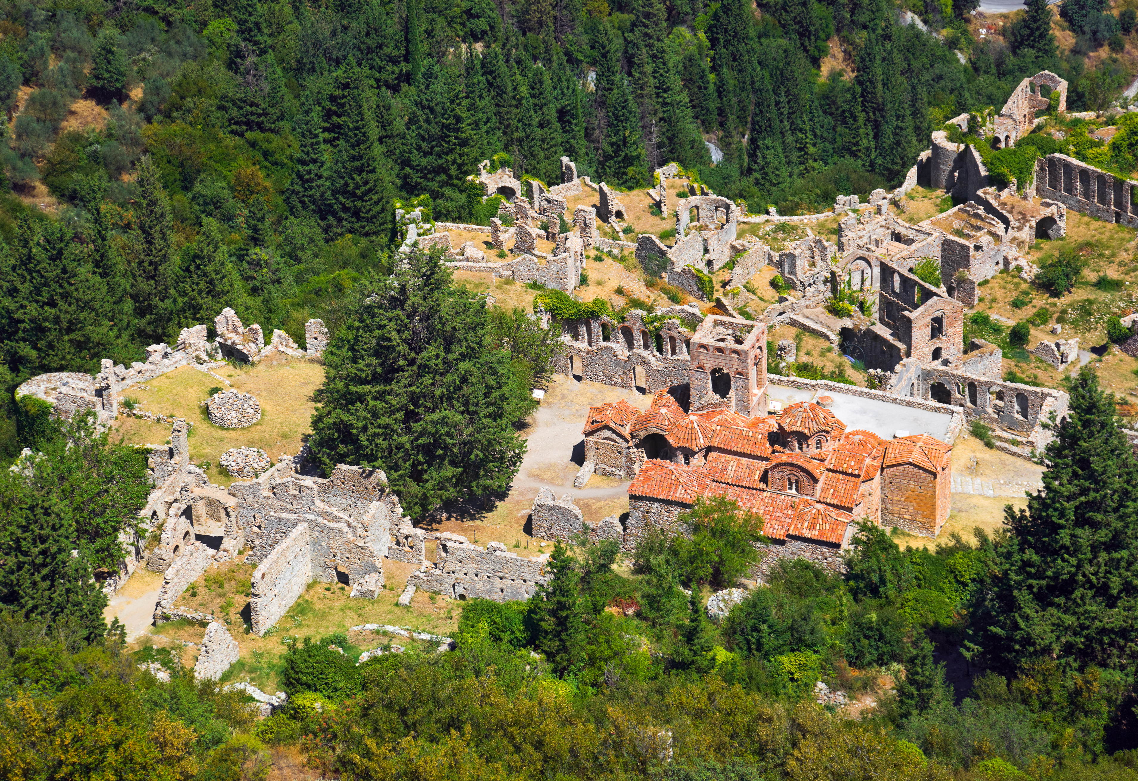 Archeological site of Mystras Image