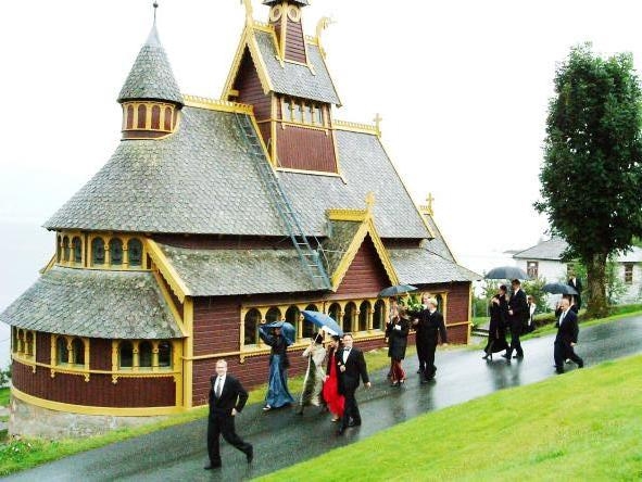 St Olaf's Church Balestrand Image