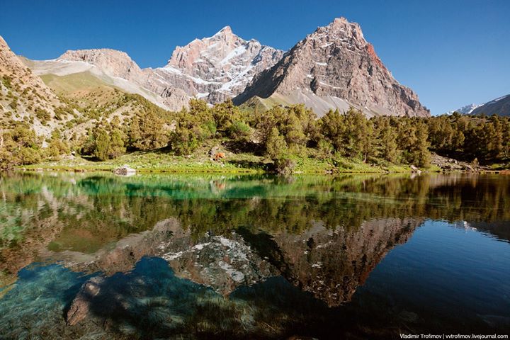 Tajikistan Mountain  Travel Image