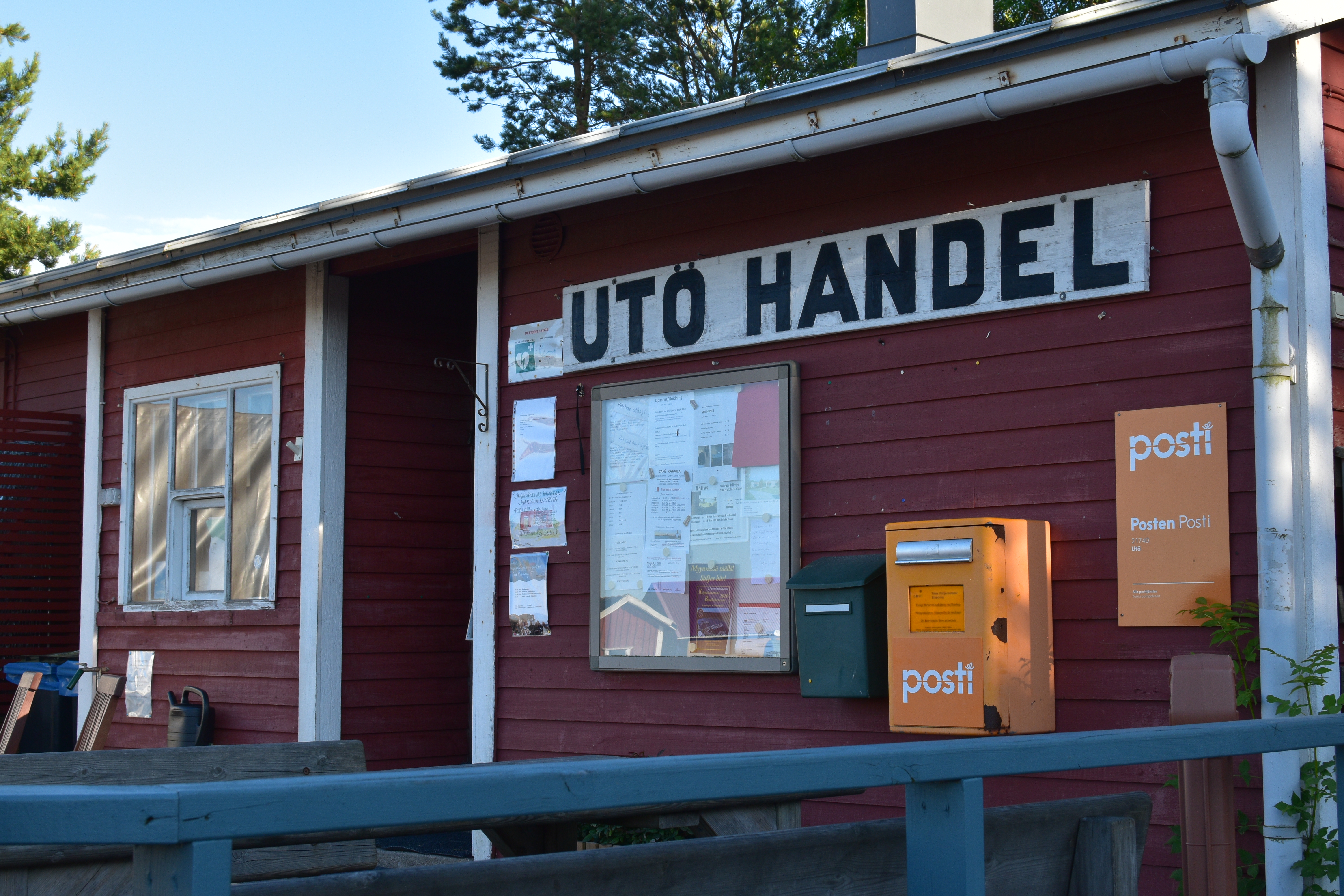 Utö Handel Grocerystore, Finland Image