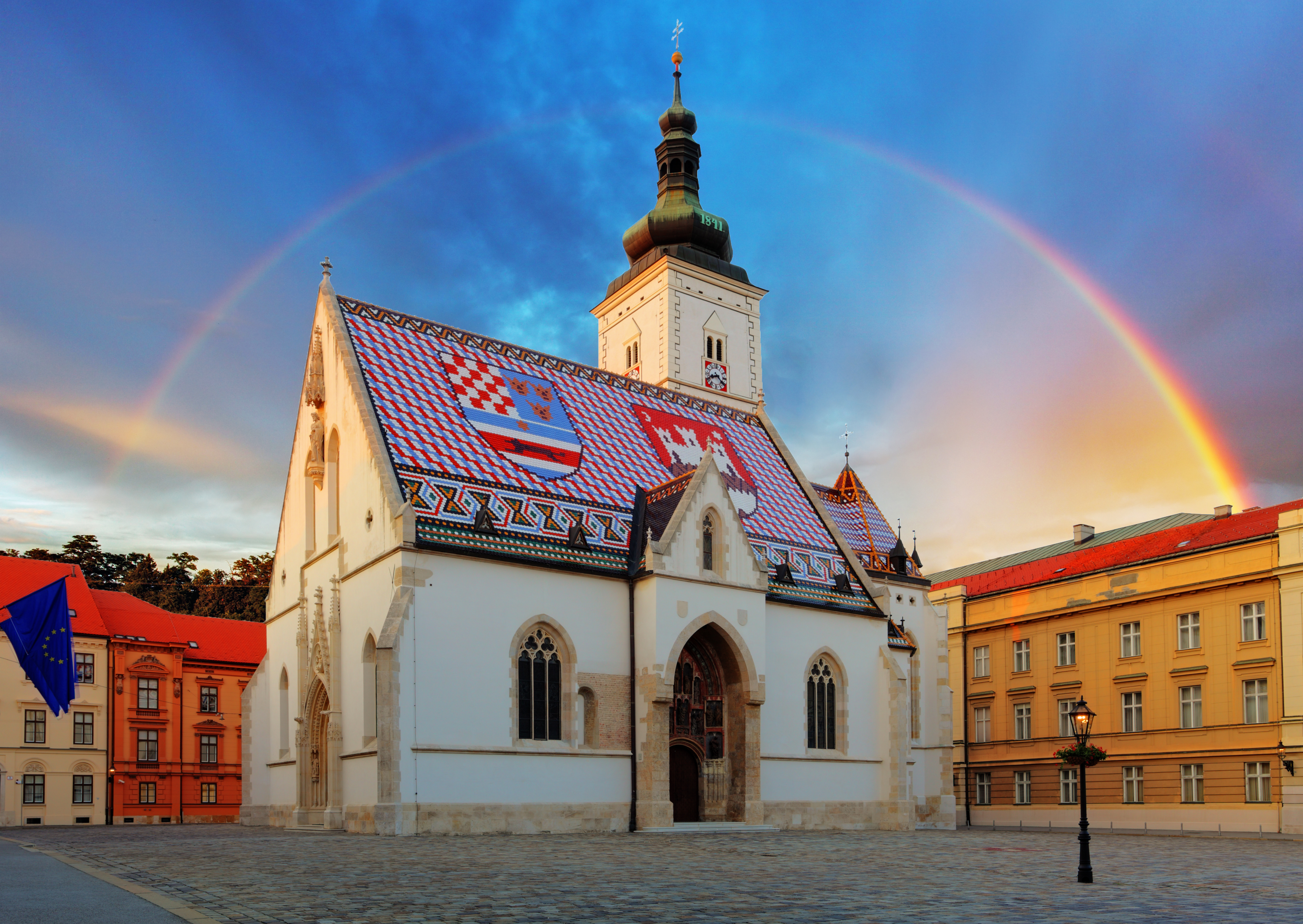 St. Mark's Church in Zagreb Image