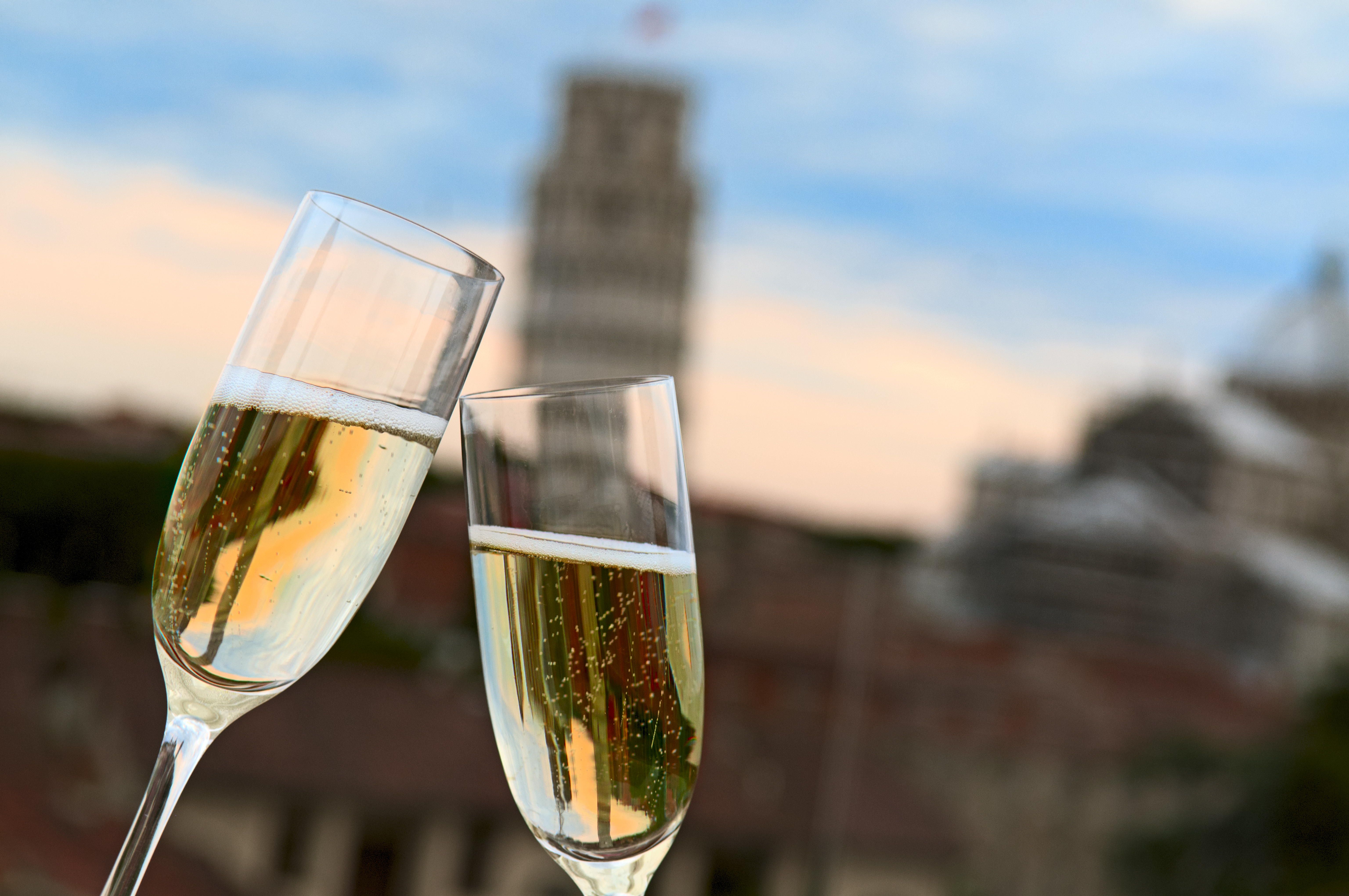 A glass of Prosecco Image