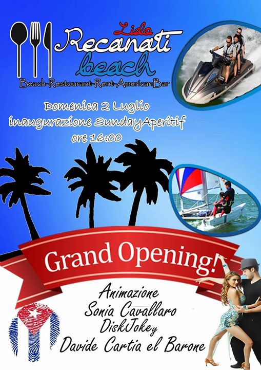 Lido Recanati Beach Image