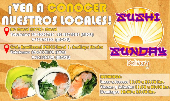 Sushi Sunday Delivery Image