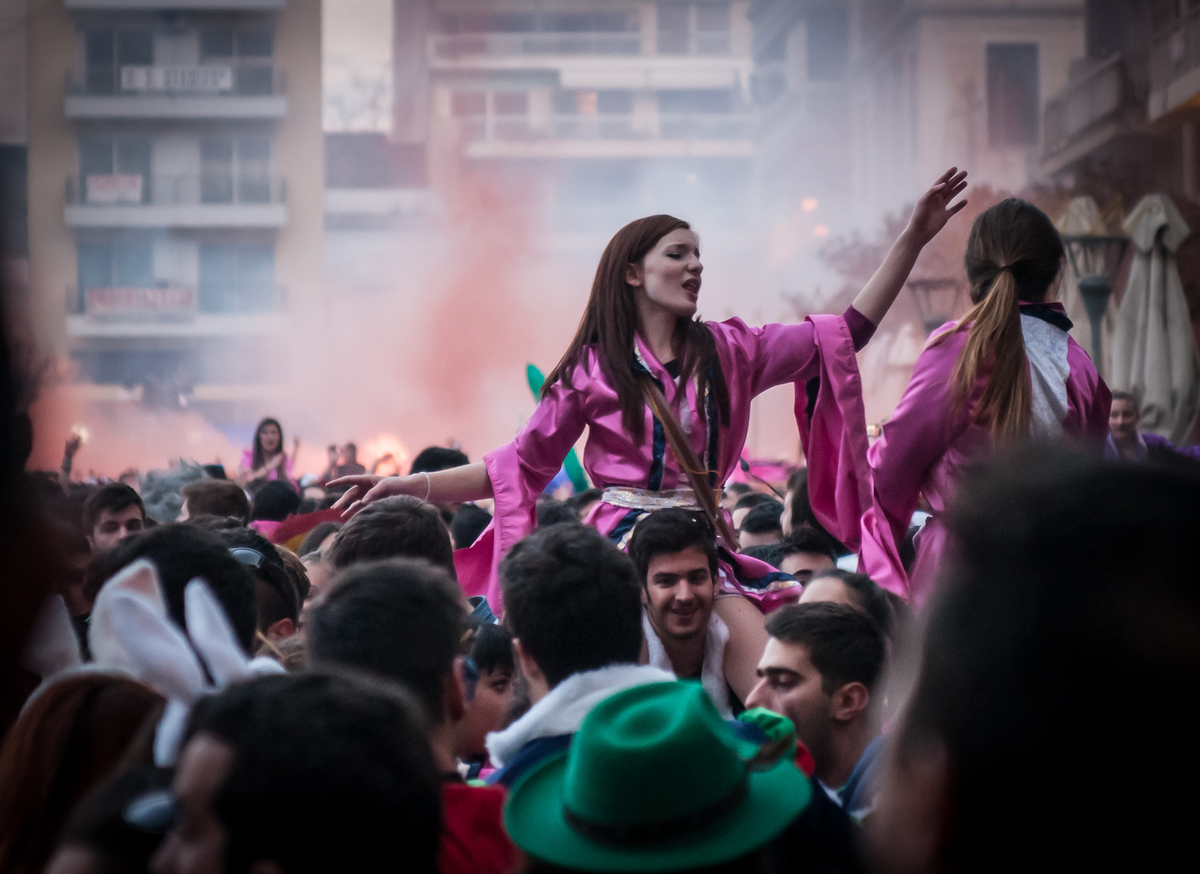 Patra’s carnival, the largest carnival in Greece Image