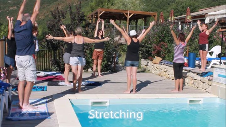 Camping sites et paysages la source du Jabron Image