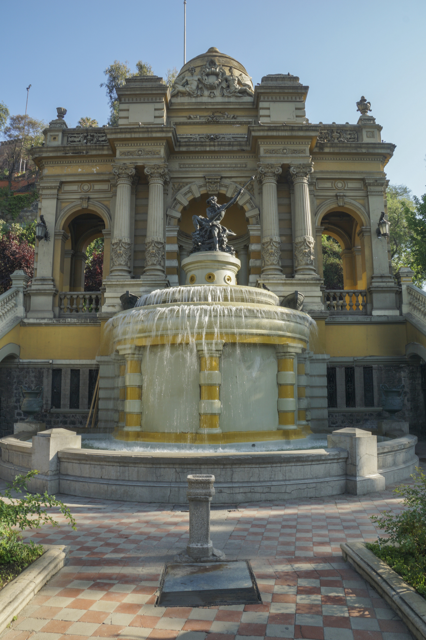 Neptune Fountain, Santiago Image