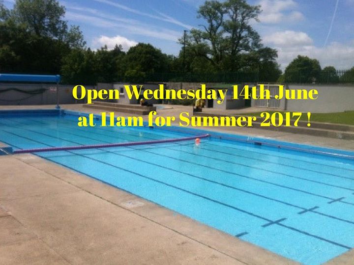 Castlerea Outdoor Swimming Pool Image