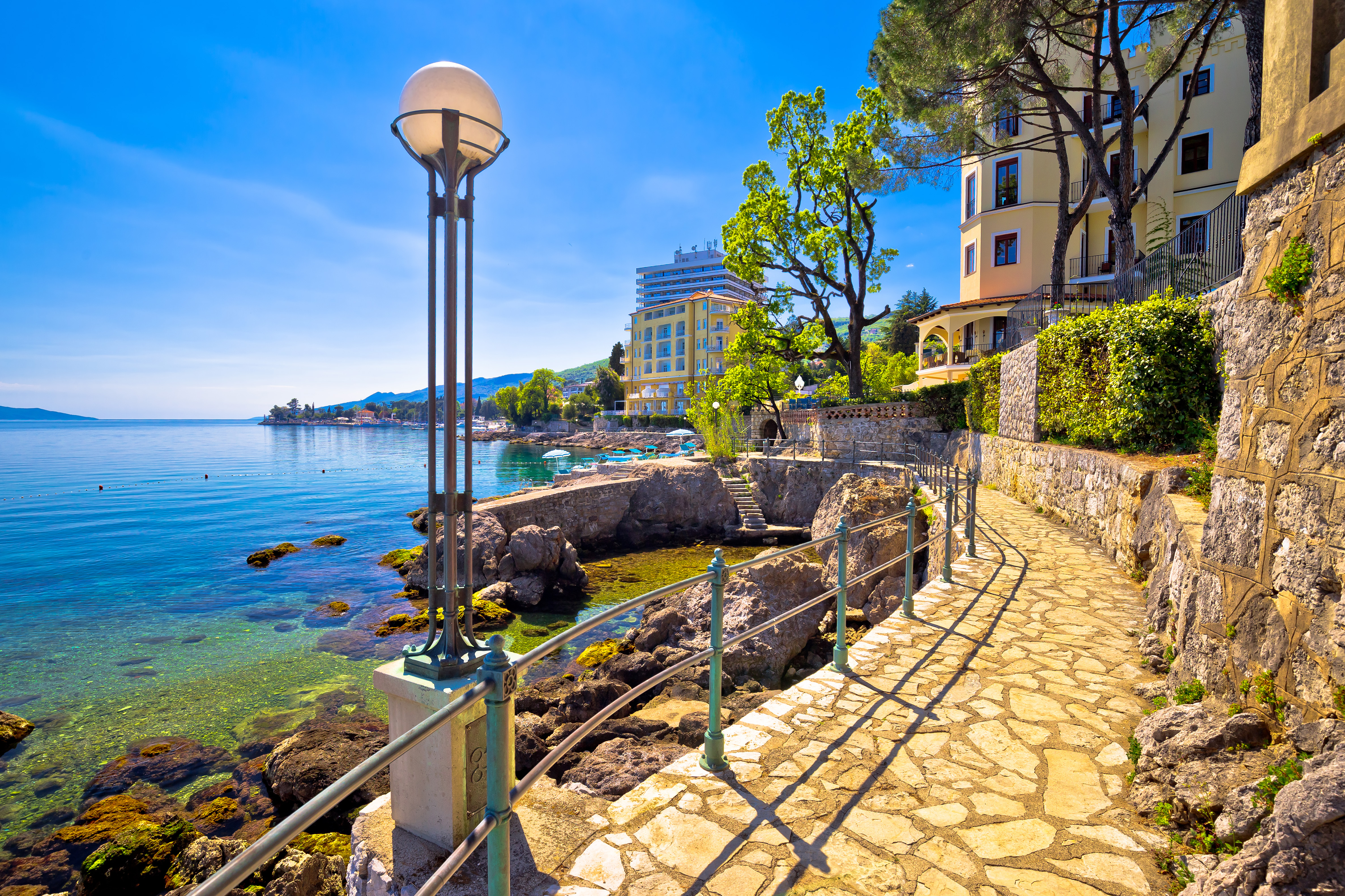 Have a walk along Lungomare Opatija Image