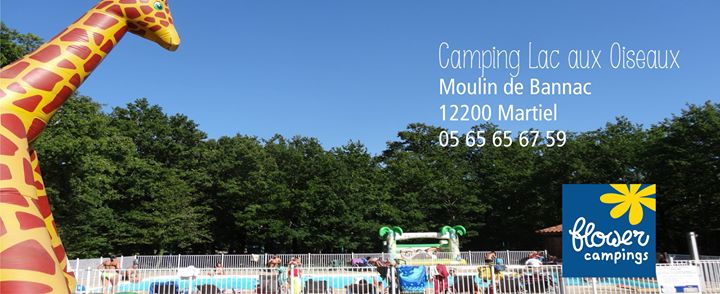 Flower camping Lac aux Oiseaux Image