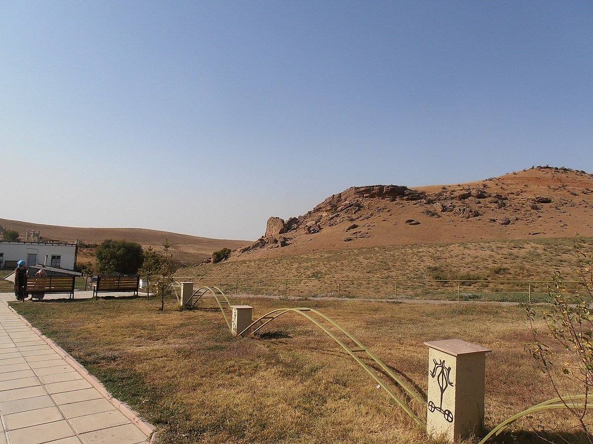 Noah's Ark instalation, Kazygurt Mountain, South Kazakhstan Image