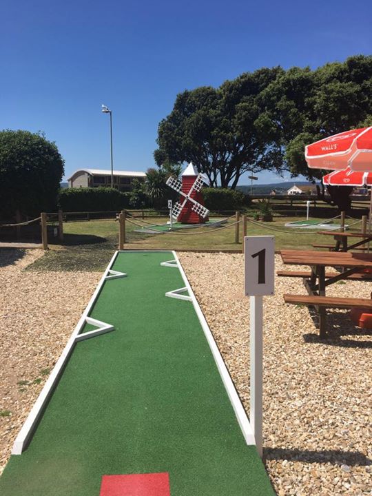 Crazy Golf at Exmouth Seafront Image