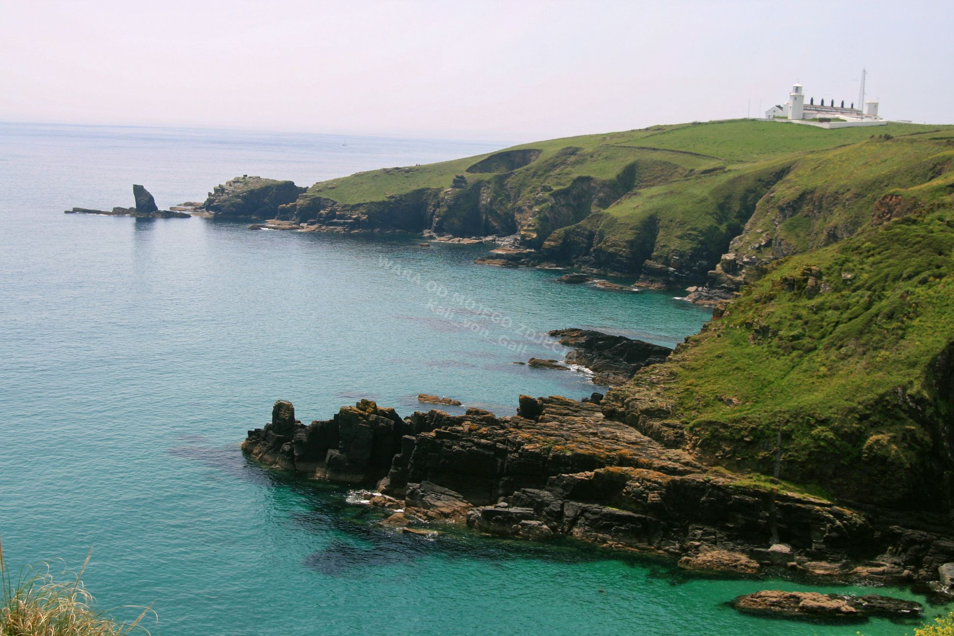 The Lizard peninsula, most southerly point of British mainland Image