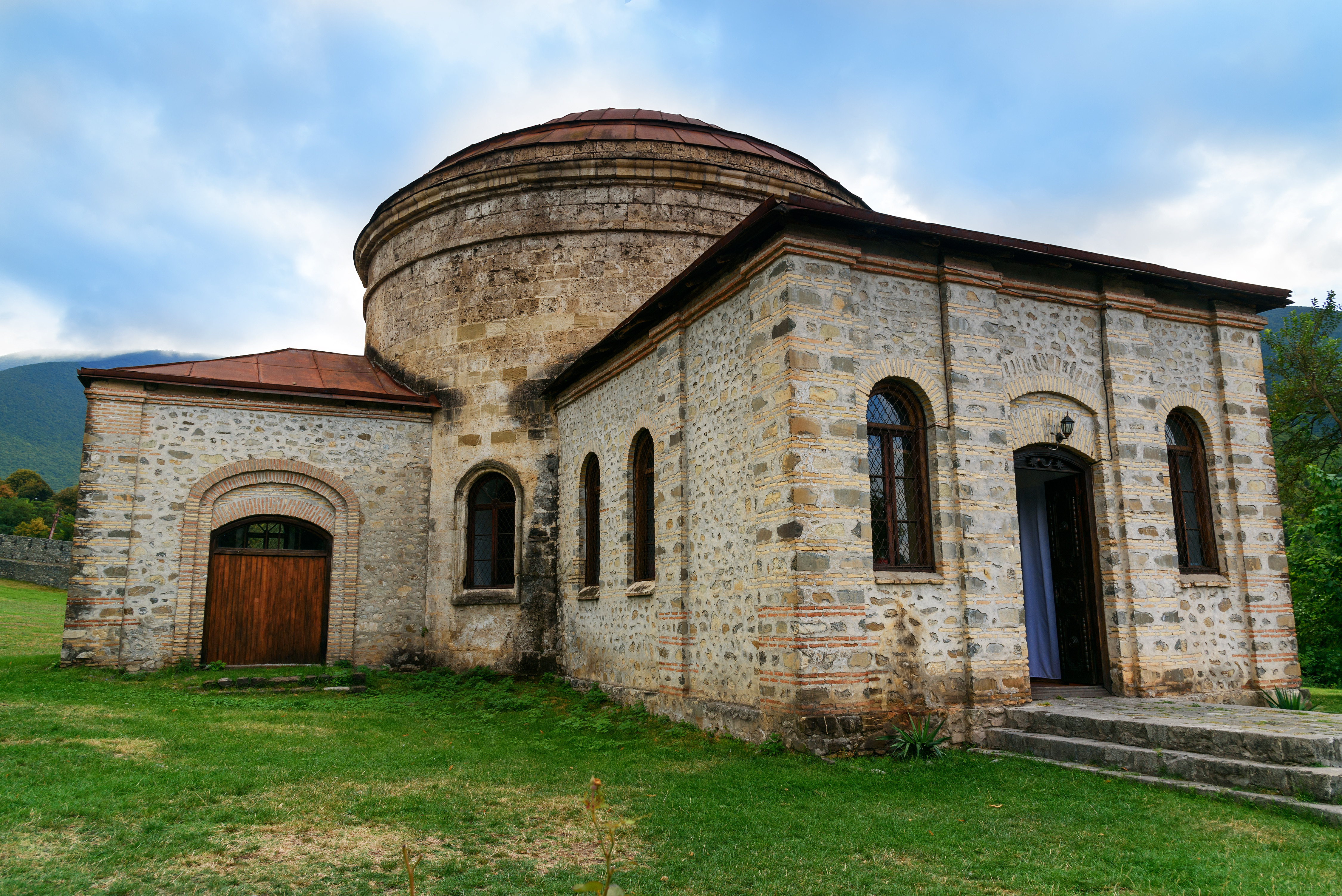 Old Khan's Mosque in Shaki Image
