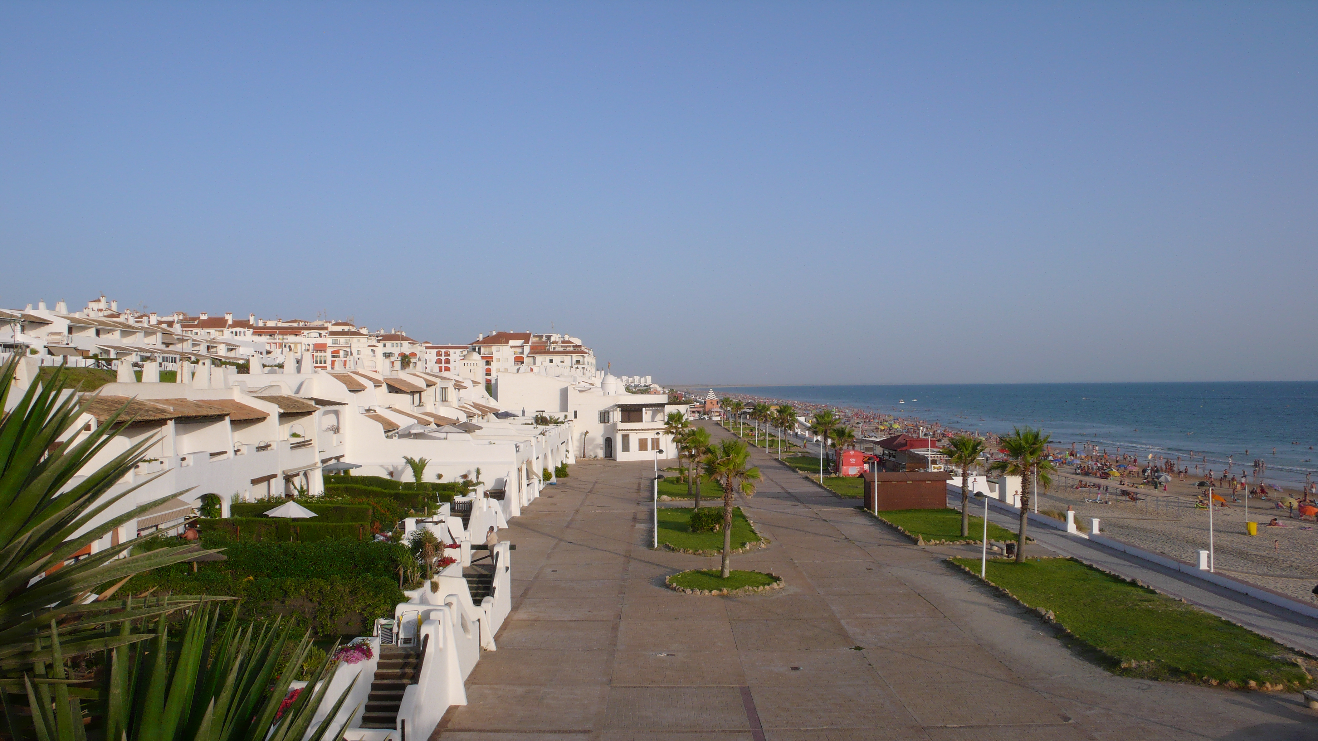Go for a promenade in Matalascañas resort town Image