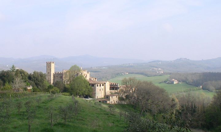 Castello di Montalto, Tuscany, Italy Image