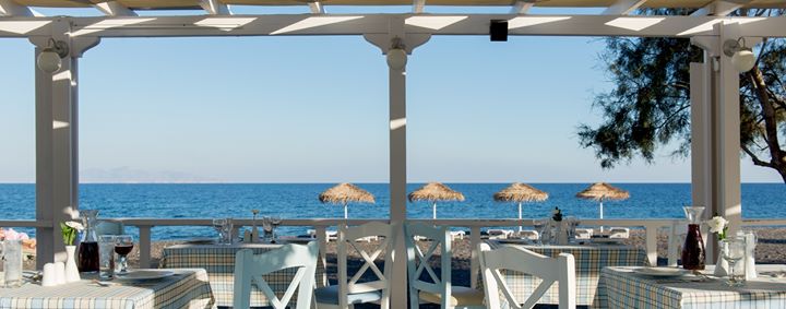 Seaside Beach Restaurant - Santorini Image
