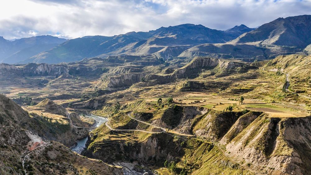 Trekking On A Breathtaking Scenery In Colca Canyon Trekking On A Breathtaking Scenery In Colca Canyon