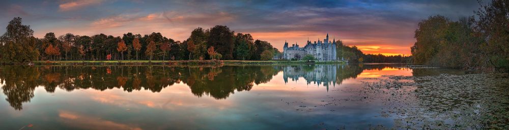 Country house Castle Marnix de Sainte Aldegonde, Antwerp, Belgium