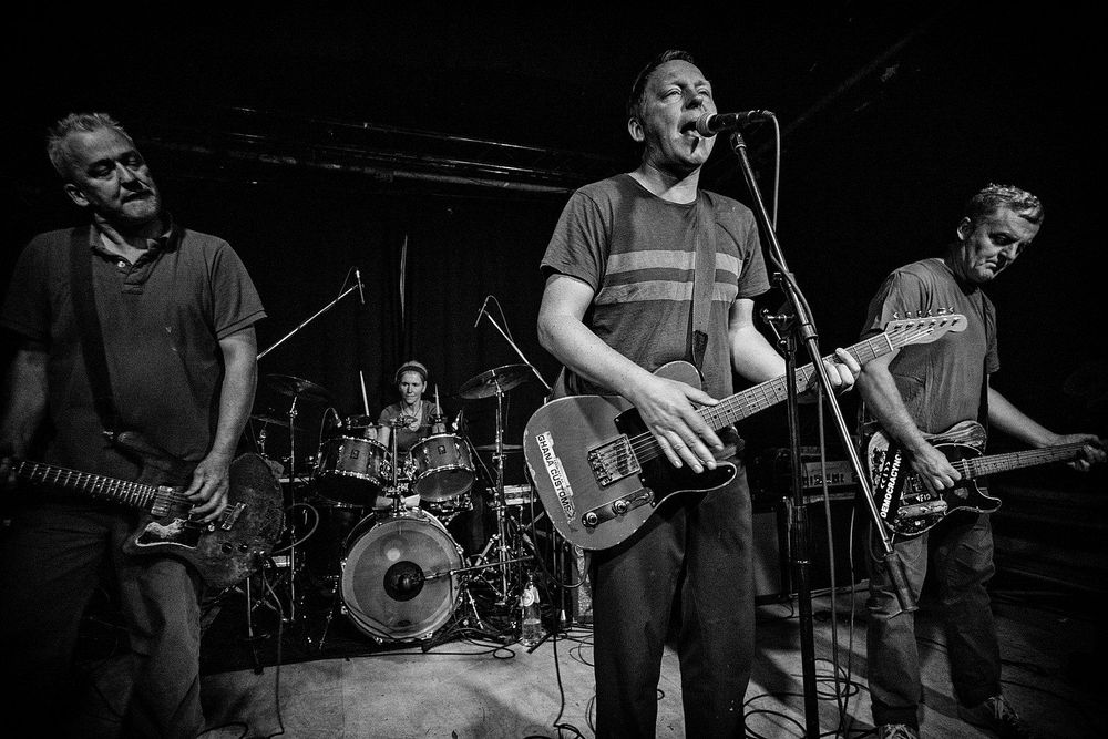 A singer on stage at the OCCII.