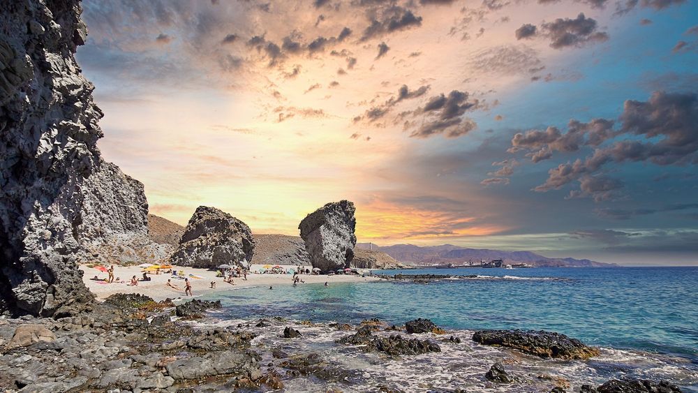 Playa De Los Muertos One Of The Best Beaches In Spain Playa De Los Muertos One Of The Best Beaches In Spain