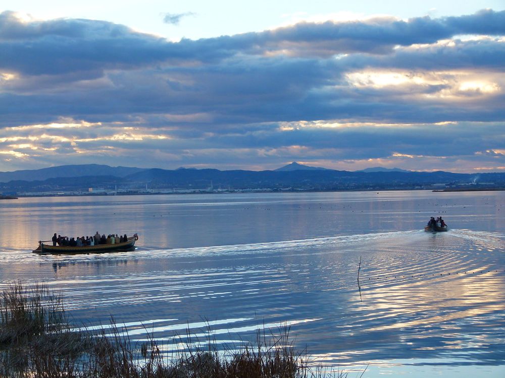 Atardecer en la Albufera - El Palmar - Valencia | Si mi voz … | Flickr
