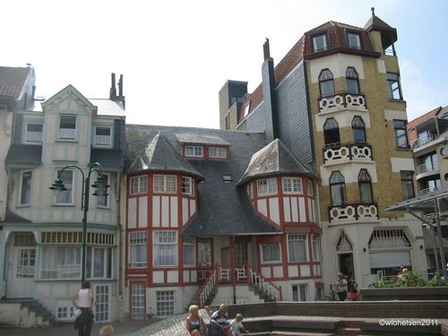 View of the houses