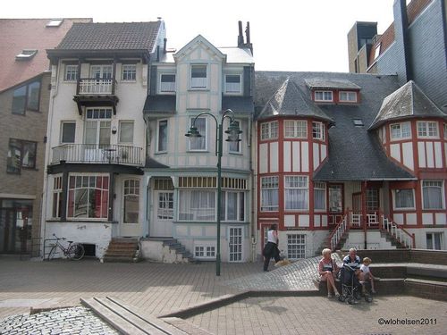 View of the houses